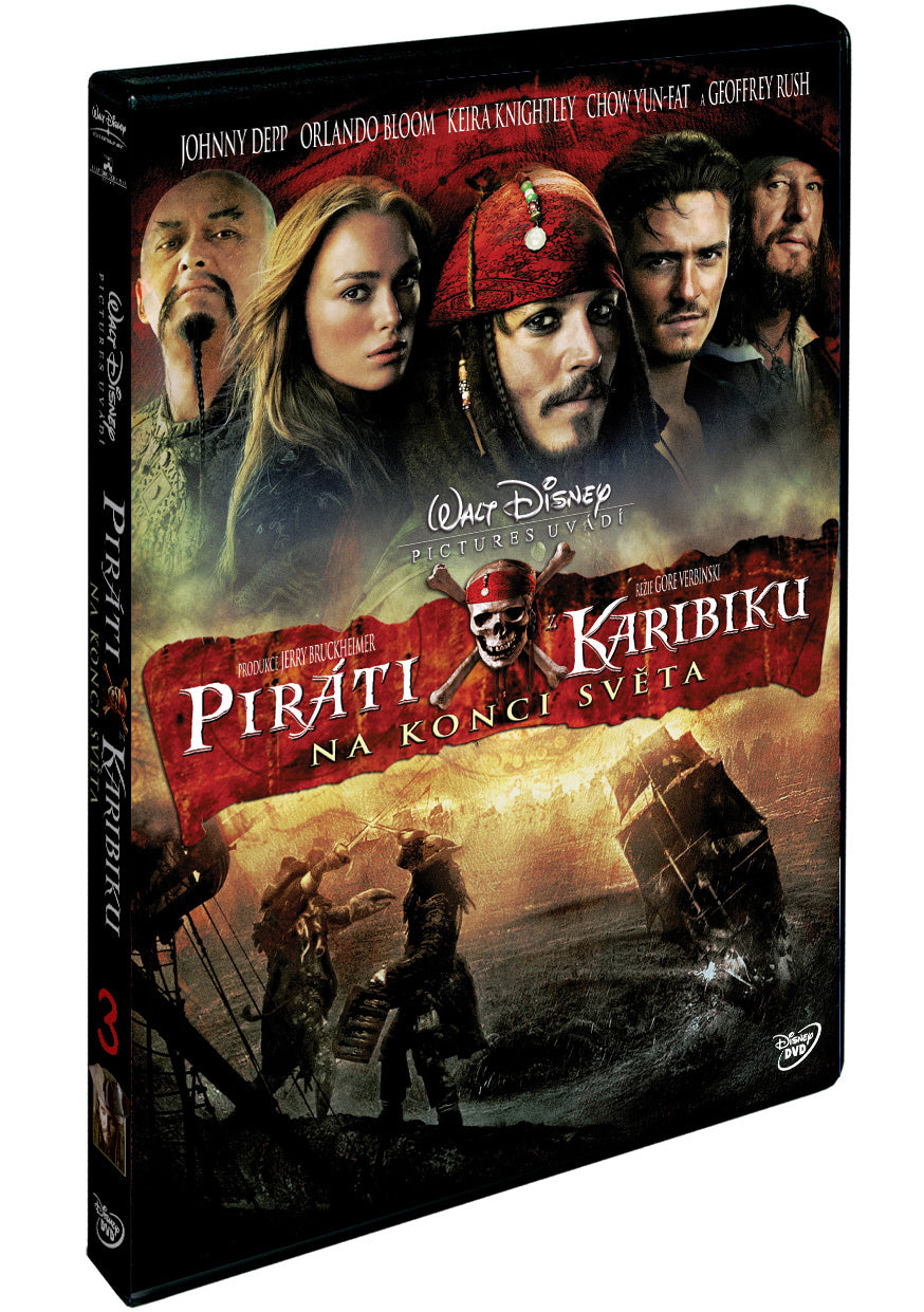 Pirati z Karibiku 3: Na konci sveta DVD / Pirates of the Caribbean: At World's End