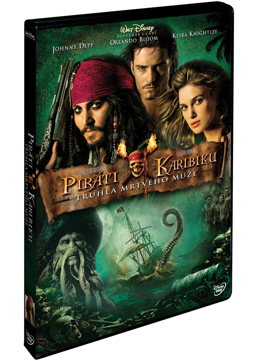 Pirati z Karibiku 2: Truhla mrtveho muze DVD / Pirates of the Caribbean: Dead Man's Chest