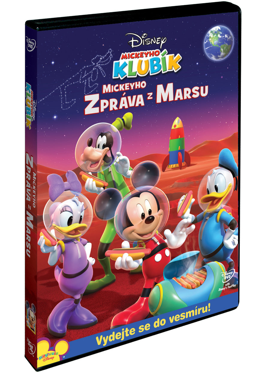 Mickeyho Club: Mickeyho Zprava z Marsu DVD / Mickey Mouse Clubghouse: Mickey's Message from Mars
