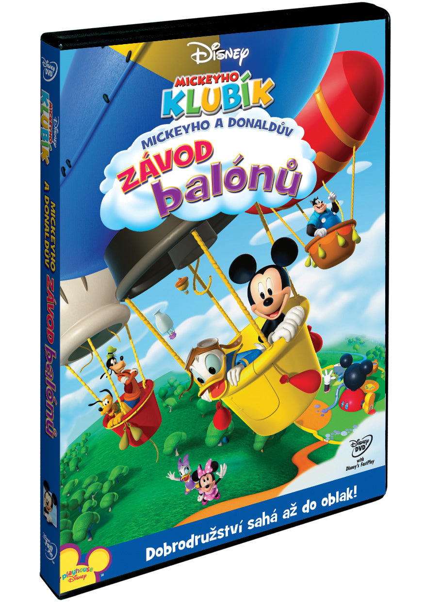 Mickeyho klubik: Mickeyho a Donalduv zavod balonu DVD / Mickey Mouse Clubhouse: Mickey and Donald's Big Balloon Race