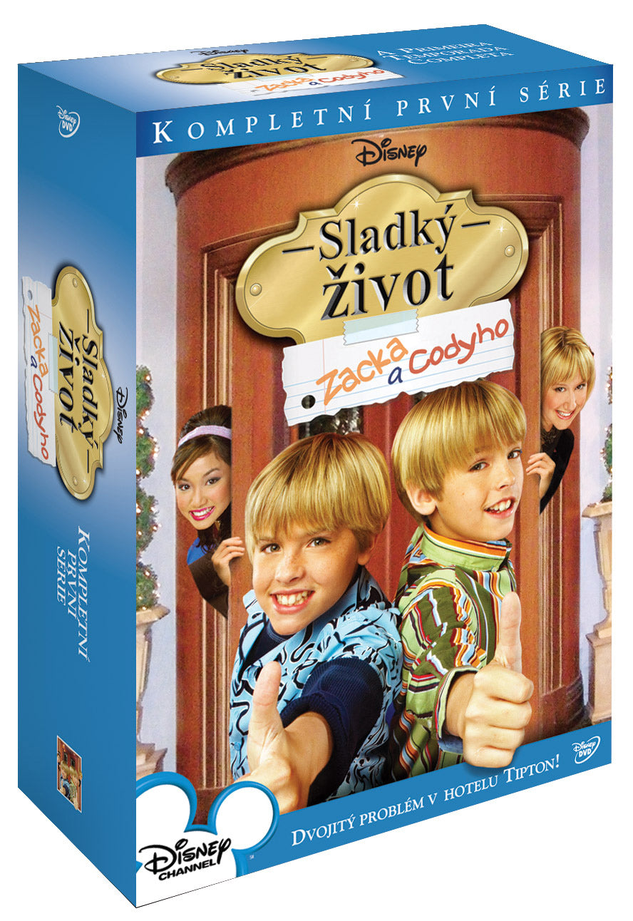 Sladky zivot Zacka a Codyho 1.serie 4DVD / Suite Life of Zack and Cody Schließe die 1. Staffel ab