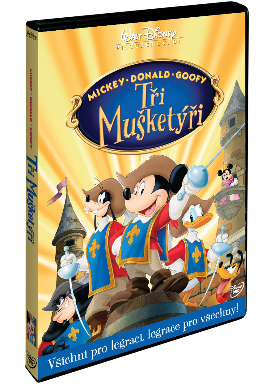 Tri musketyri DVD (anim.) / Mickey's "The Three Musketeers"