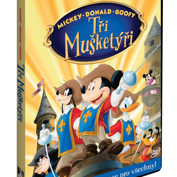 Tri musketyri DVD (anim.) / Mickey's 
