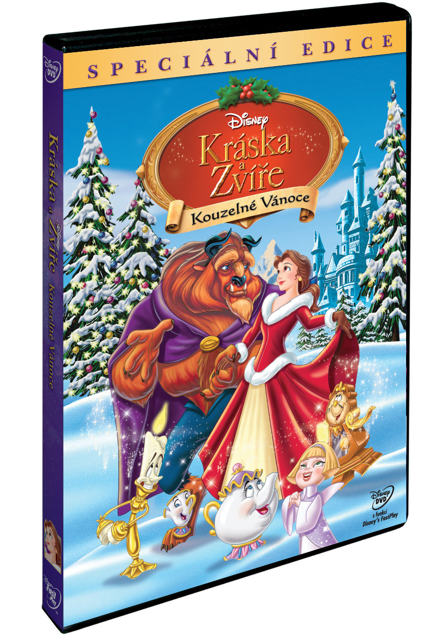 Kraska a zvire: Kouzelne Vanoce DVD / Beauty and the Beast: Enchanted Christmas