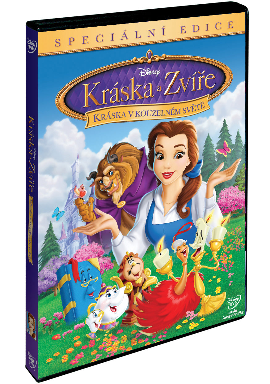 Kraska a zvire: Kraska v kouzelnem svete DVD / Beauty and the Beast: Belle's Magical World