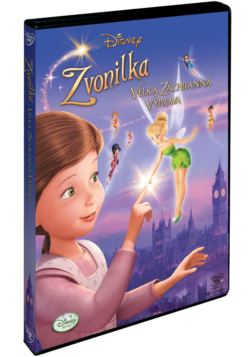 Zvonilka a velka zachranna vyprava DVD / Tinker Bell and the Great Fairy Rescue
