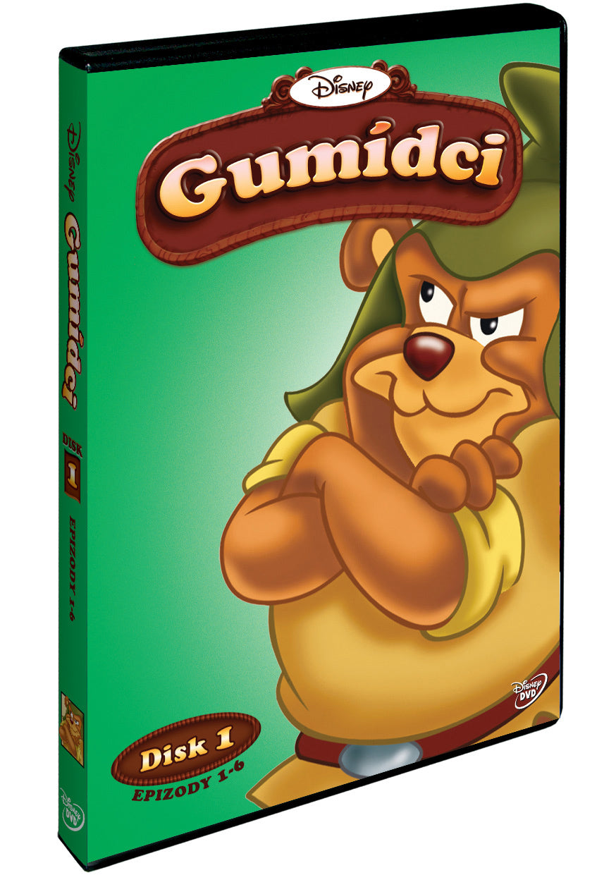 Gumidci 1. serie - disk 1. DVD / Gummi Bears, The Season 1: Volume 1