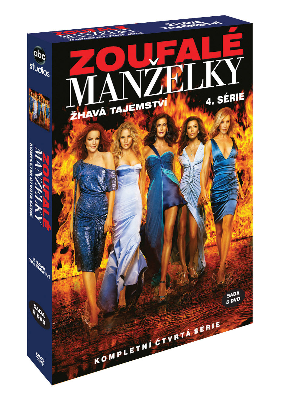 Zoufale Manzelky 4. Serie 5DVD / Desperate Housewifes Staffel 4