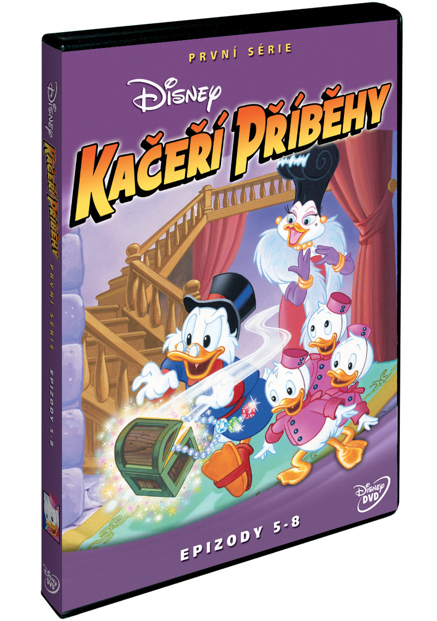 Kaceri pribehy 1.serie - disk 2. DVD / Ducktales Season 1 : Vol. 1 - Disc 2