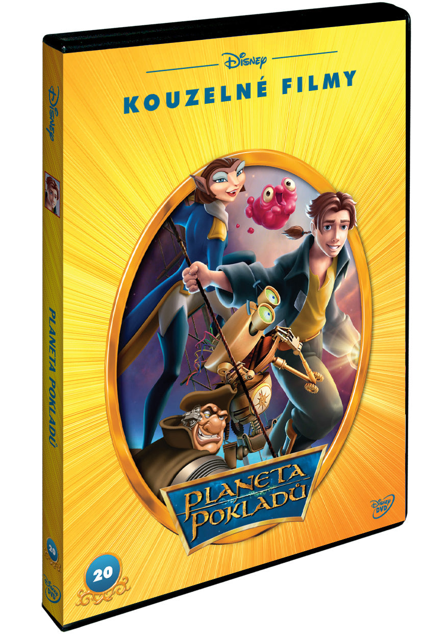 Planeta Pokladu DVD - Disney Kouzelne Filmy ca. 20 / Treasure Planet