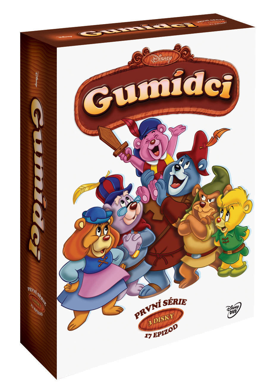 Kolekce Gumidci 1. Serie 3DVD / Gummi Bears, The: Band 1