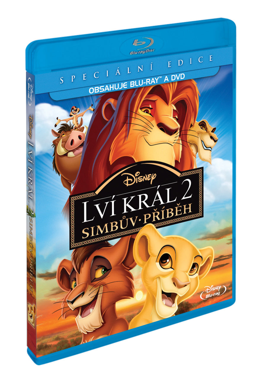 Lvi kral 2: Simbuv pribeh (Blu-ray+DVD) Combo Pack (Lion King 2 SE)