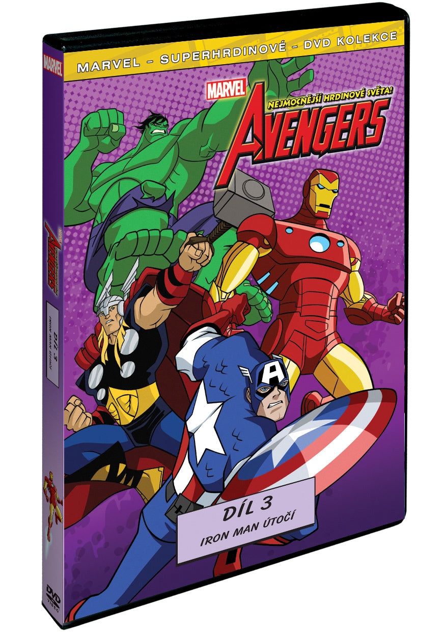 The Avengers: Nejmocnejsi hrdinove sveta 3. DVD / The Avengers: Earth's Mightiest Heroes Volume 3