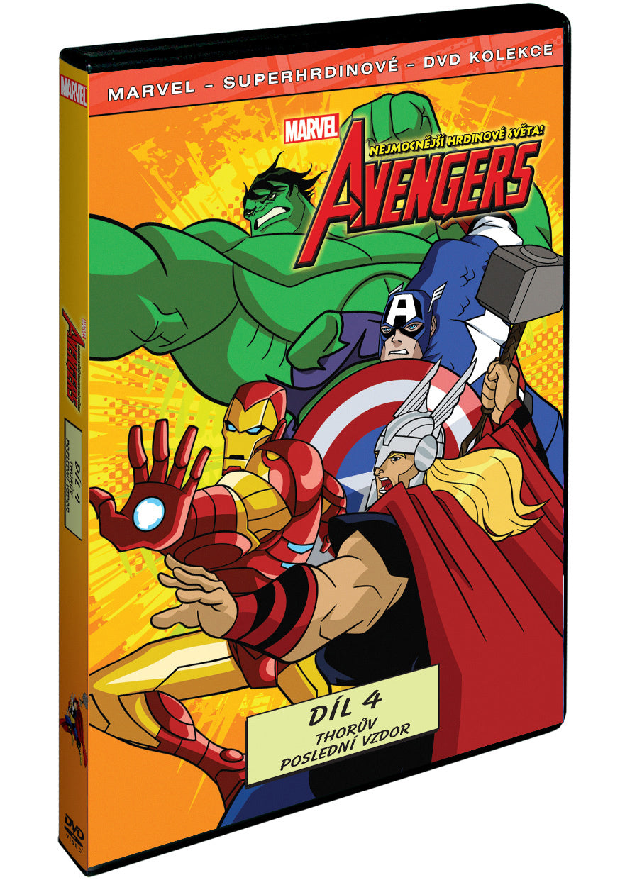 The Avengers: Nejmocnejsi hrdinove sveta 4. DVD / The Avengers: Earth's Mightiest Heroes Band 4
