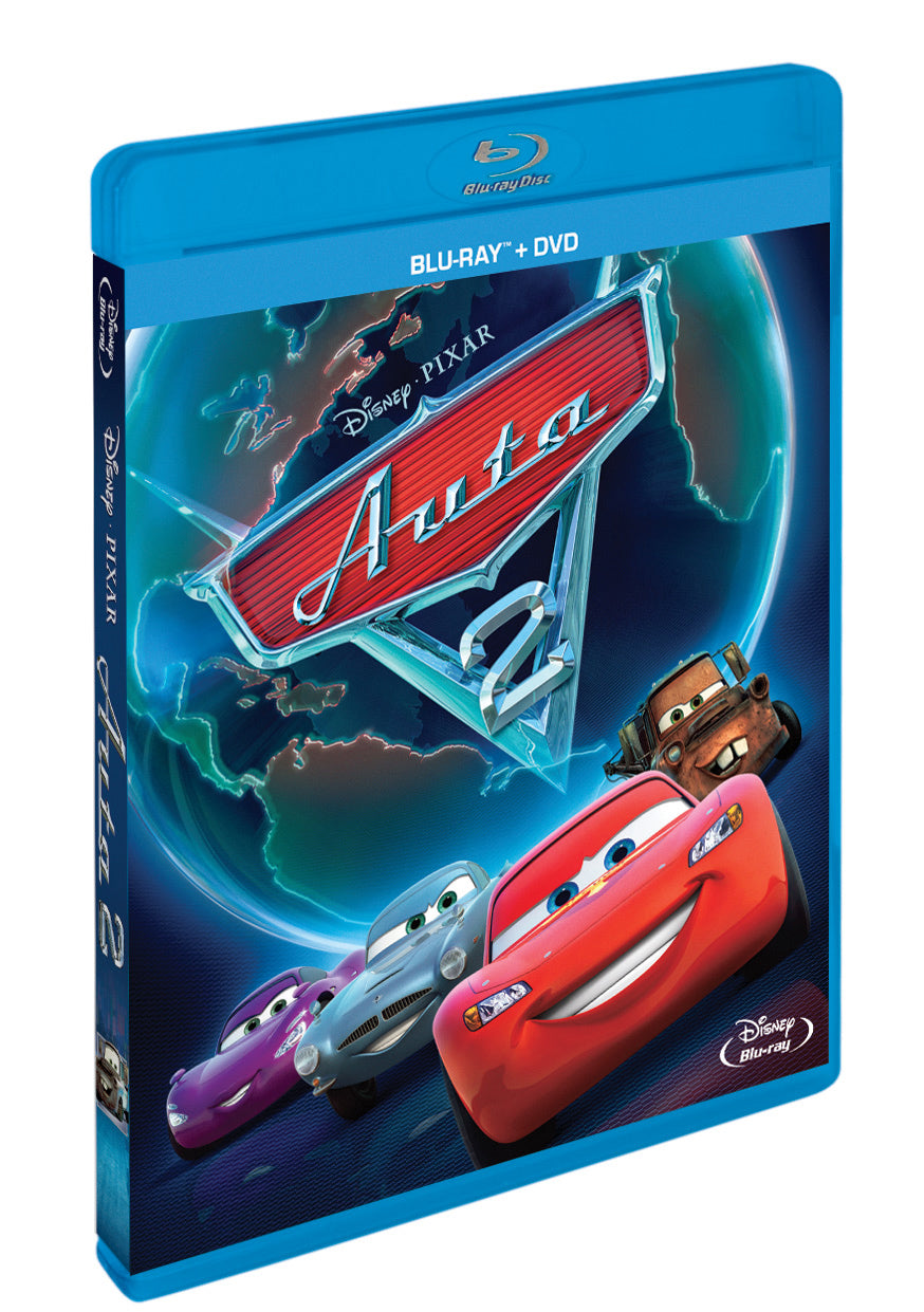 Auta 2. BD+DVD (Combo Pack) / Cars 2 - Czech version