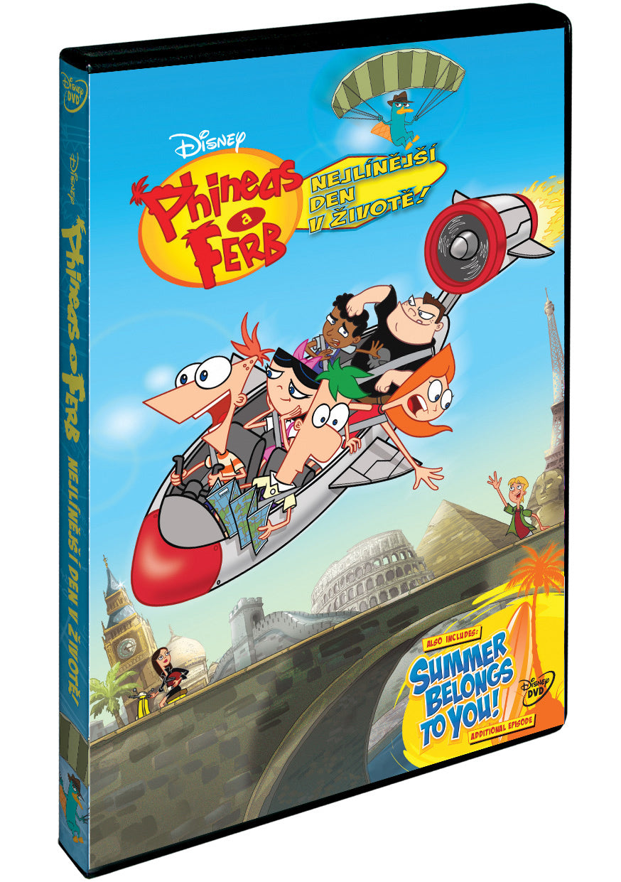Phineas und Ferb: Nejlinejsi den v zivote DVD / Phineas und Ferb: Best Lazy Day Ever