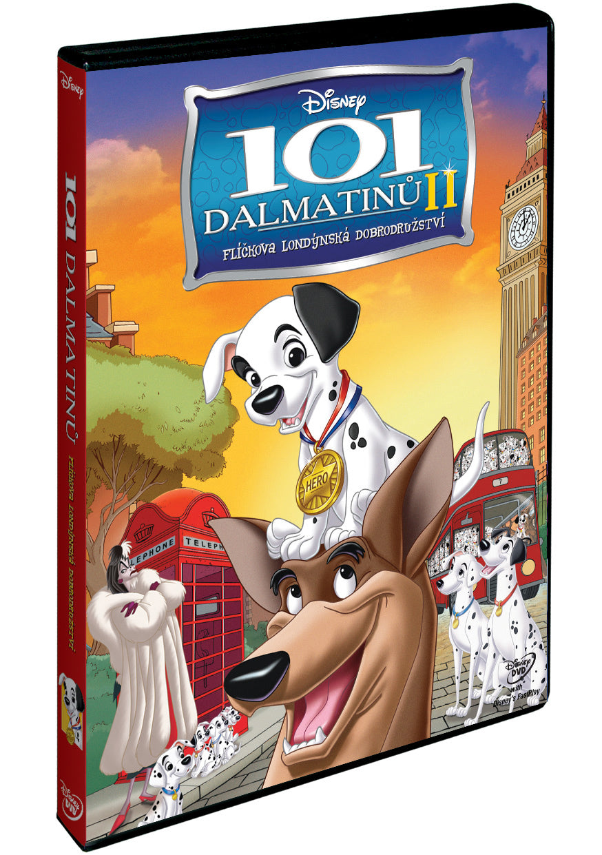 101 Dalmatinu 2: Flickova londynska dobrodruzstvi DVD / 101 Dalmatians 2: Patchy's London Adventure