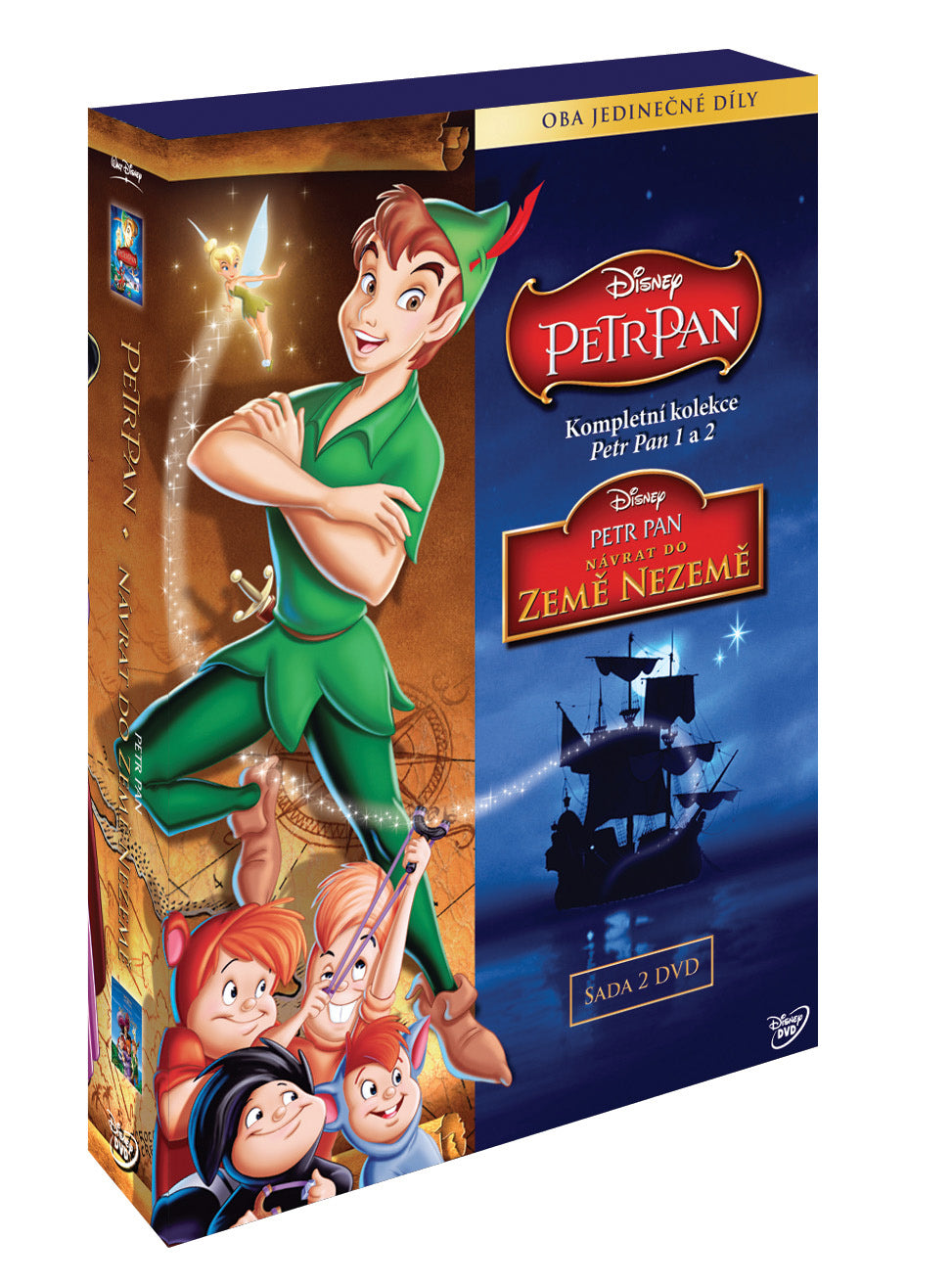 Kolekce Petr Pan 1.+2. 2DVD / Peter Pan: 1 und 2 Boxset