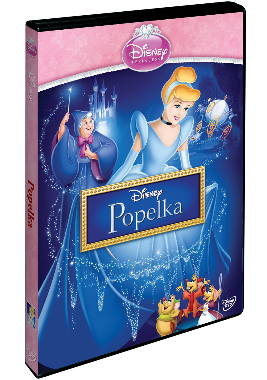 Popelka DE DVD - Edice princezen / Cinderella DE