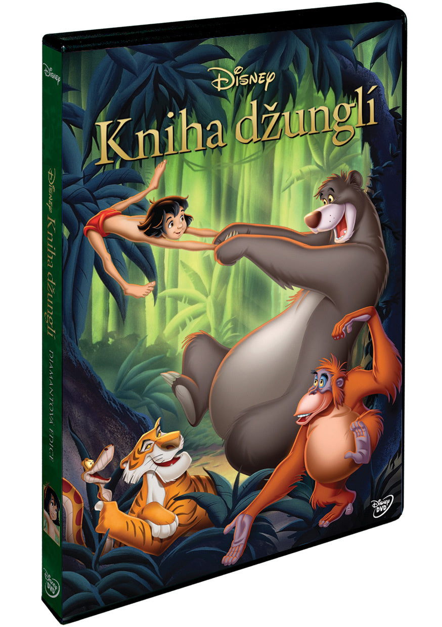 Kniha dzungli DE DVD / Jungle Book Diamond Edition