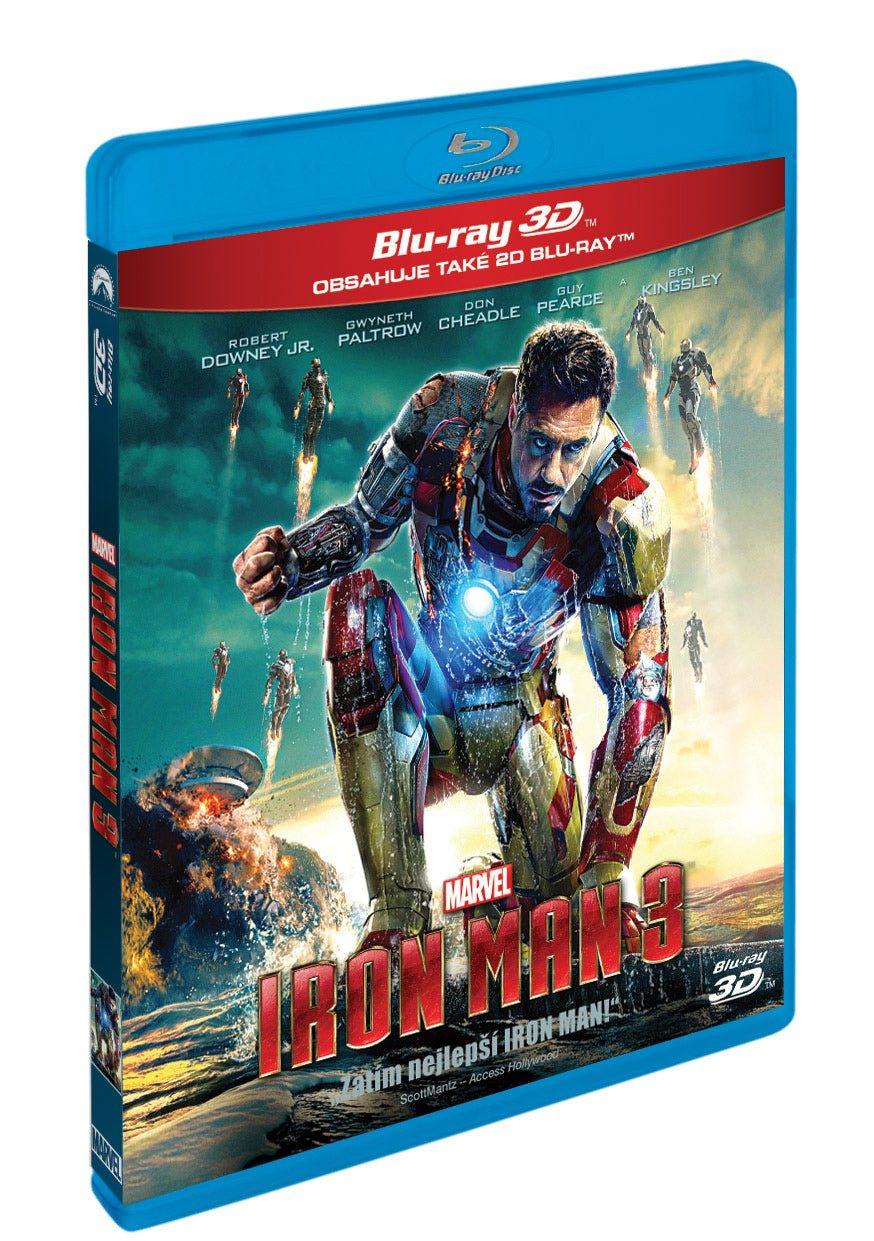 Iron Man 3. 2BD (3D+2D) / Iron Man 3 - Czech version