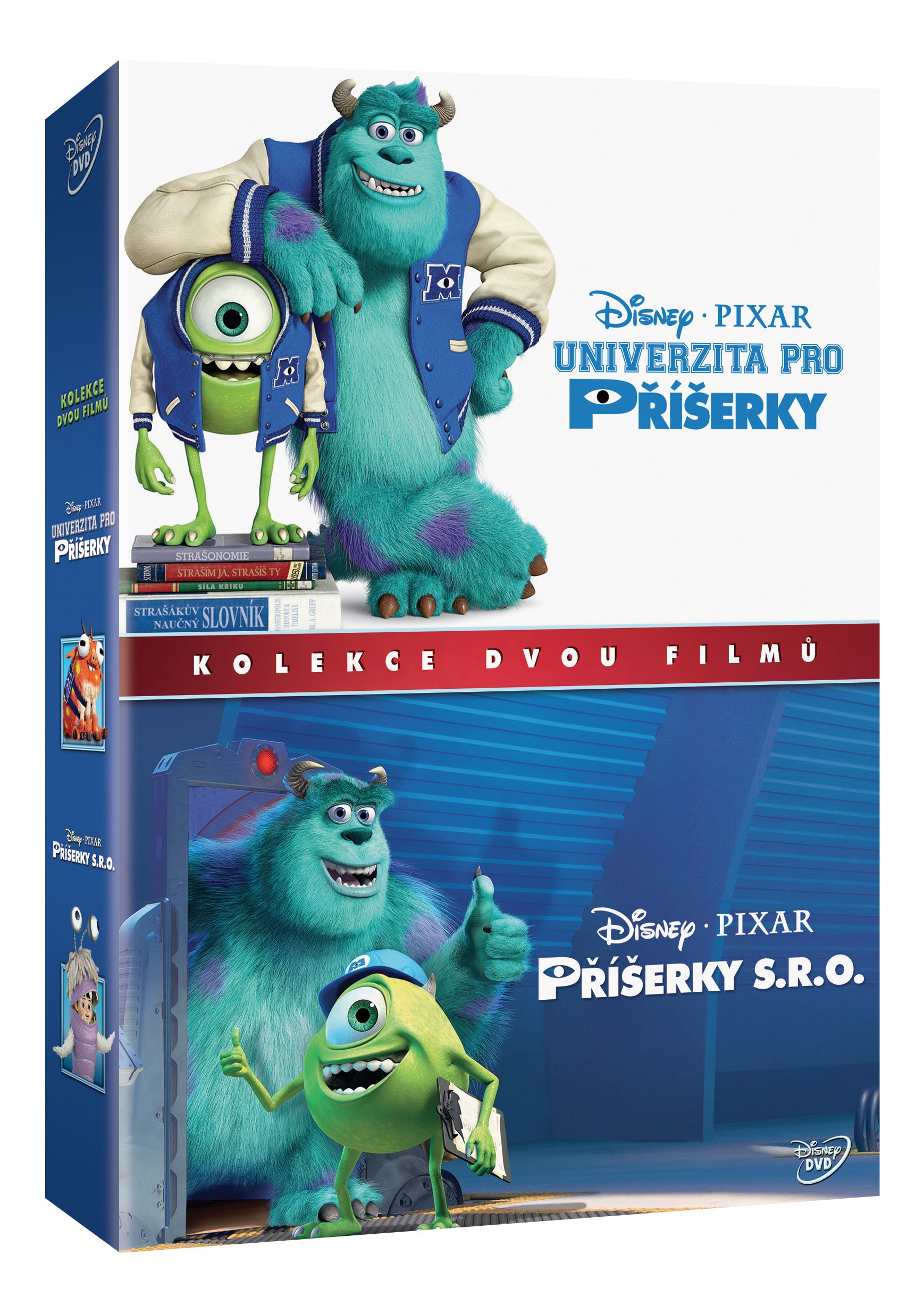 Priserky kolekce 1.-2. 2DVD / Monsters Inc. + Monsters University
