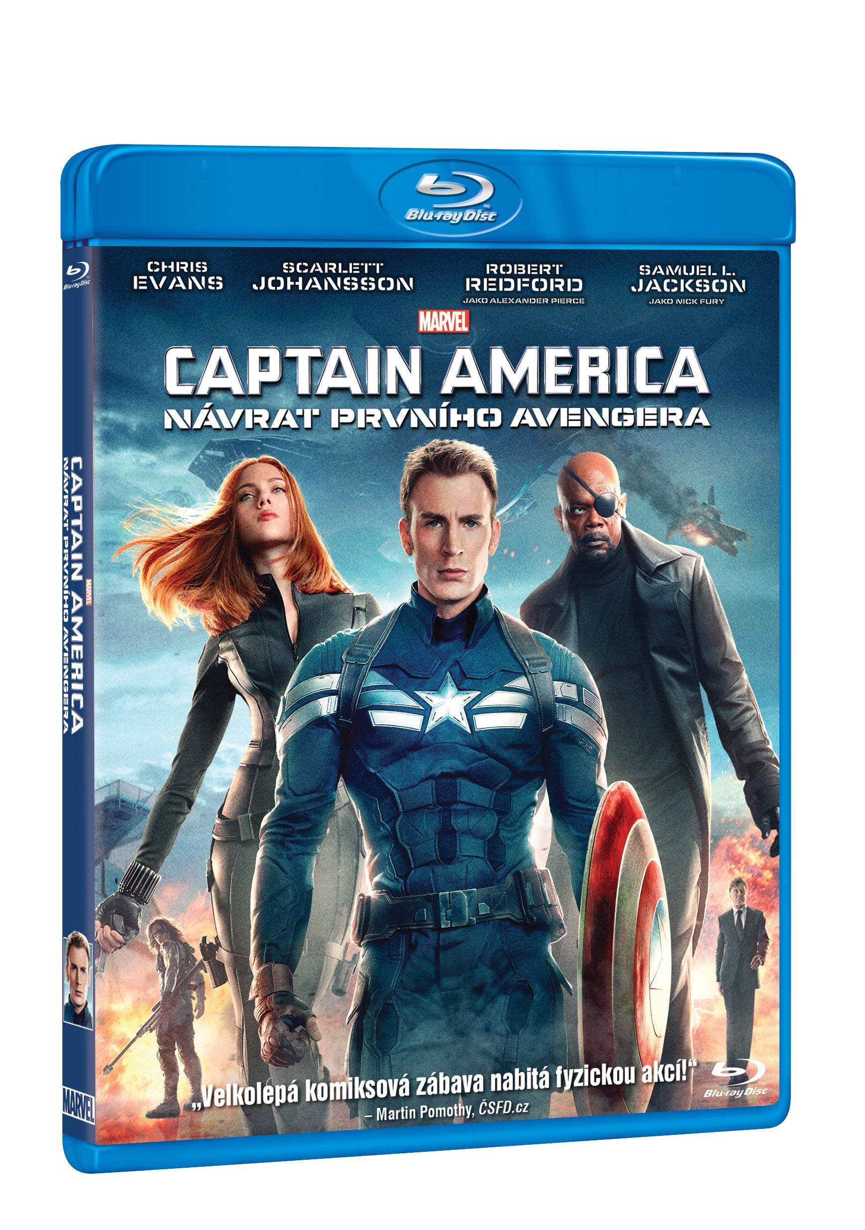 Captain America: Navrat prvniho Avengera BD / Captain America: The Winter Soldier - Czech version