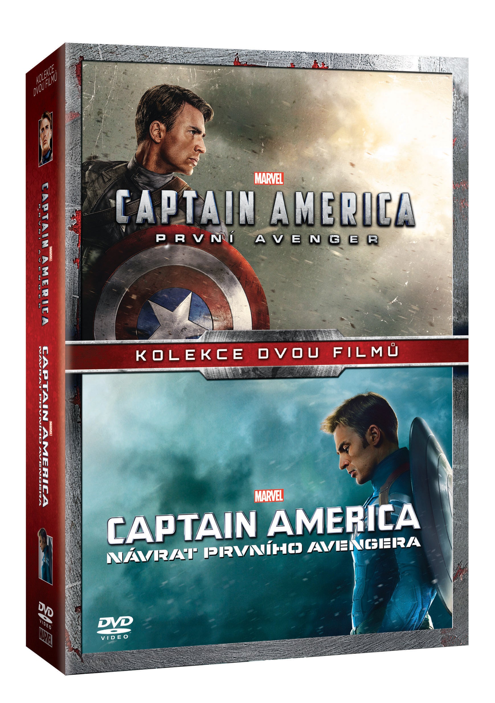 Captain America kolekce 1.-2. 2DVD / Captain America: The First Avenger + Captain America: The Winter Soldier