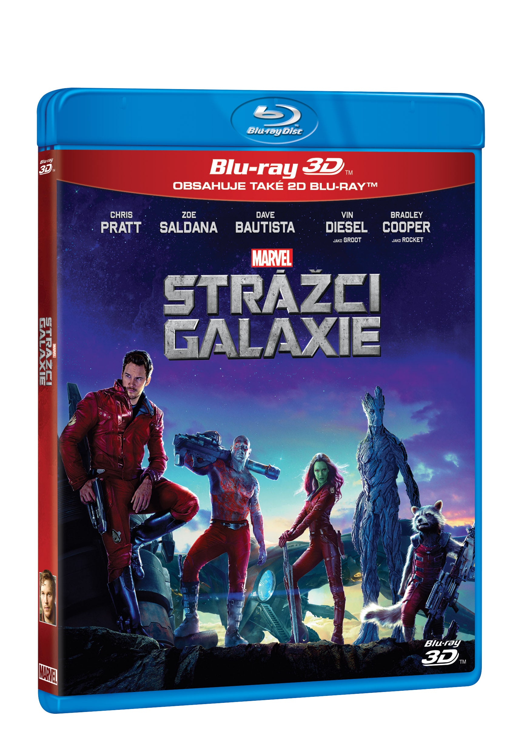 Strazci Galaxie 2BD (3D+2D) / Guardians of the Galaxy - Czech version
