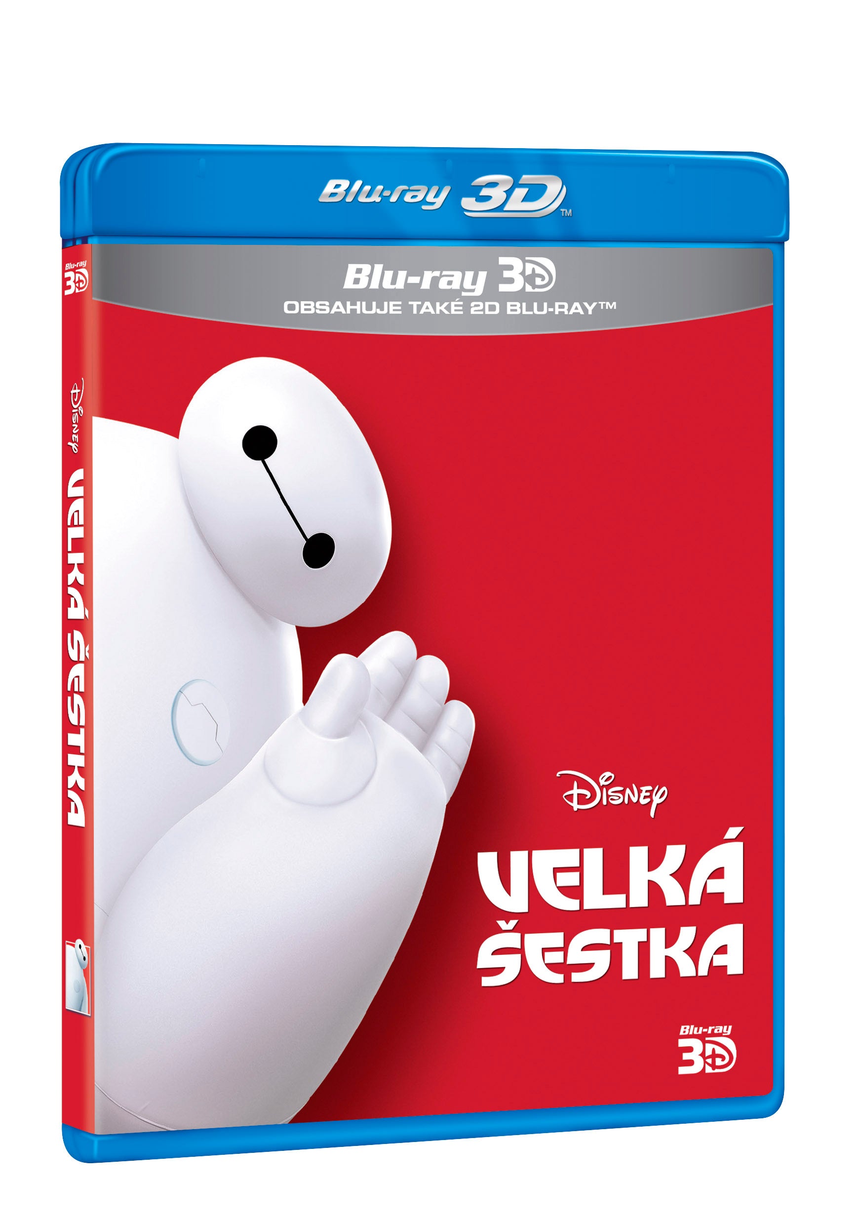 Velka sestka 2BD (3D+2D) / Big Hero 6 - Czech version