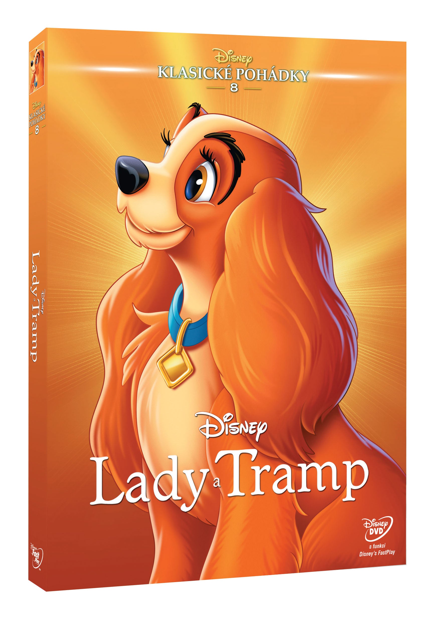 Lady a Tramp DE - Edice Disney klasicke pohadky 8. (Lady and The Tramp DE)