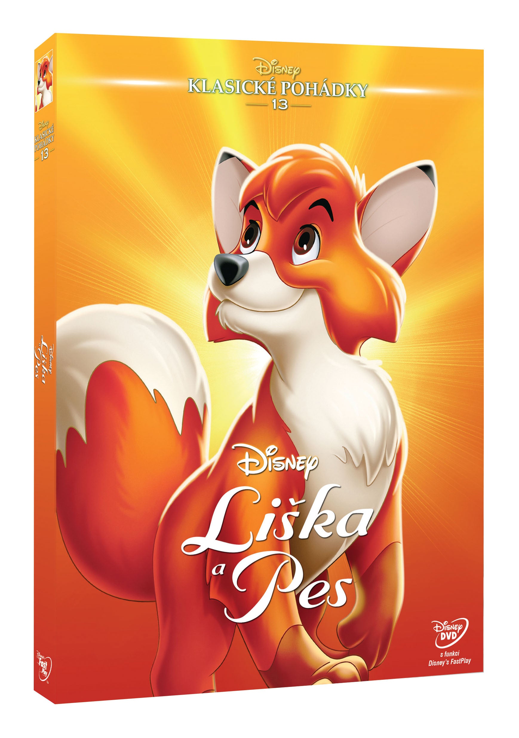 Liska a pes SE - Edice Disney Klasicke Pohadky 13. (Der Fuchs und der Hund)