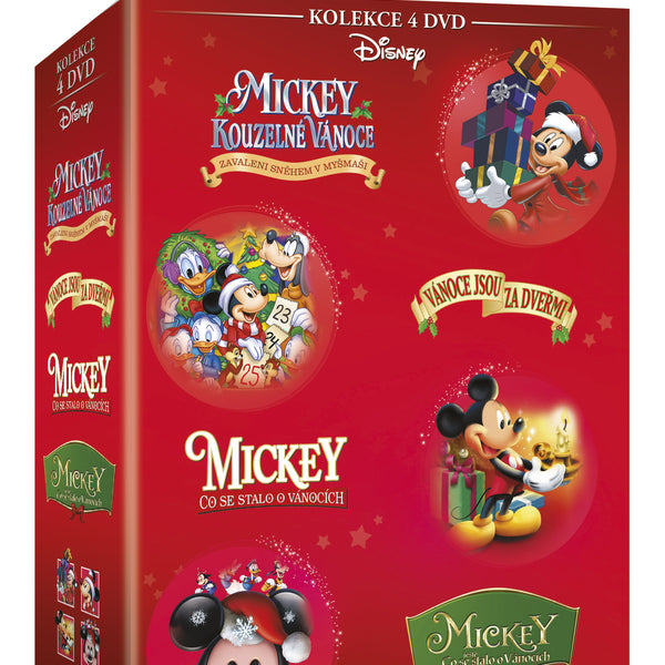 Vanocni Mickey kolekce 4DVD / Mickey's Once Upon A Christmas +