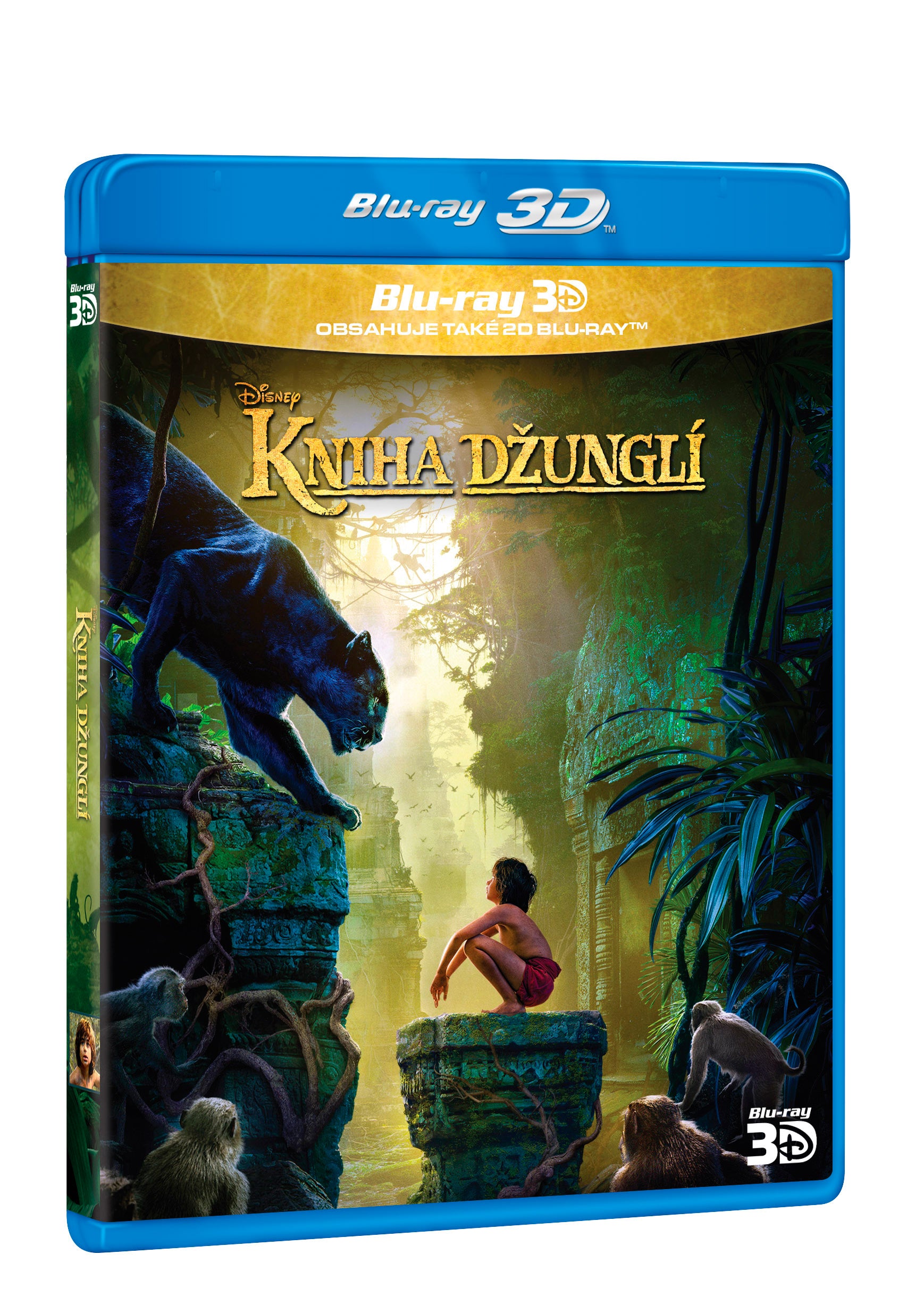 Kniha dzungli 2BD (3D+2D) / The Jungle Book - Czech version