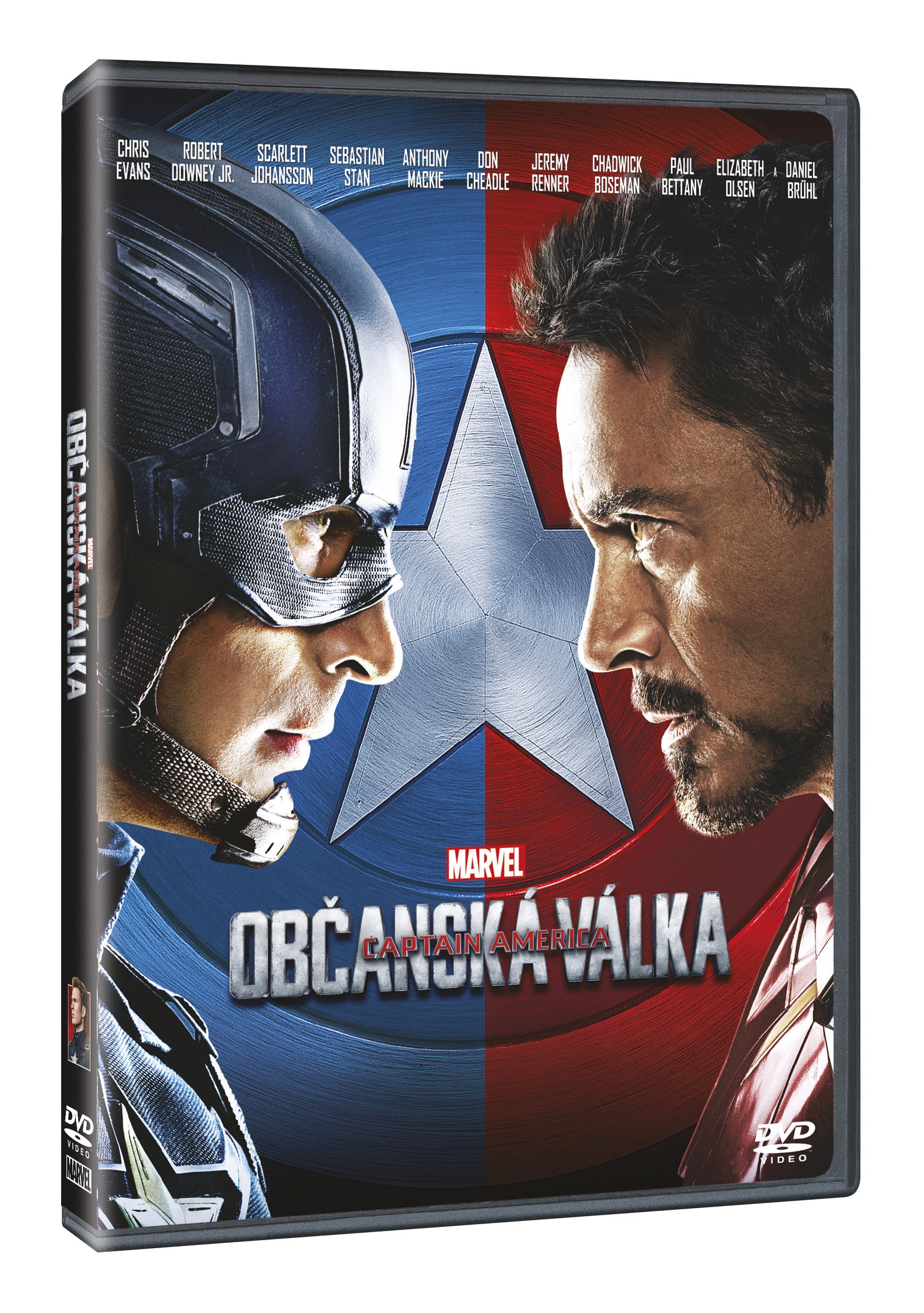 Captain America: Obcanska valka DVD / Captain America: Civil War