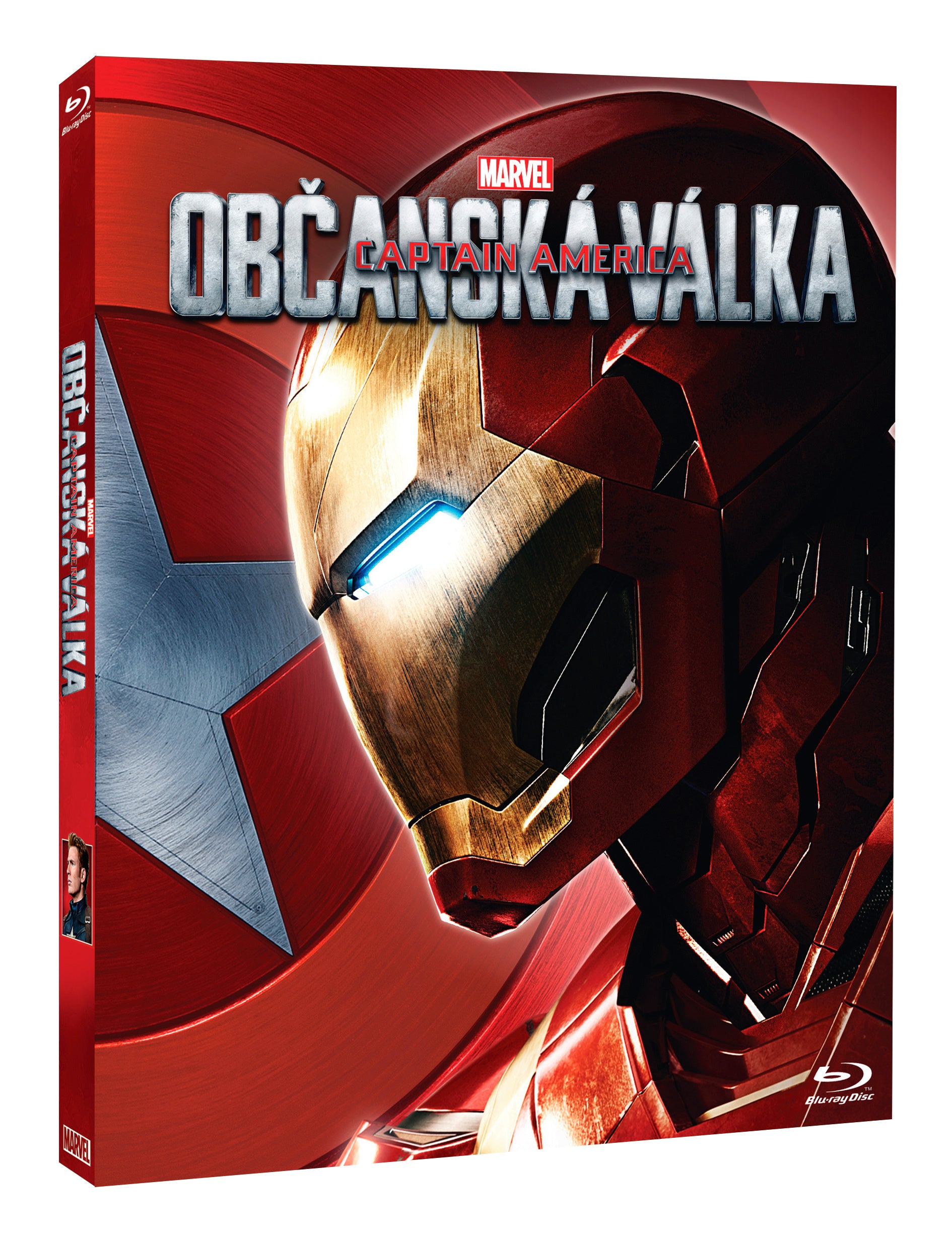 Captain America: Obcanska valka BD - Iron Man / Captain America: Civil War - Czech version