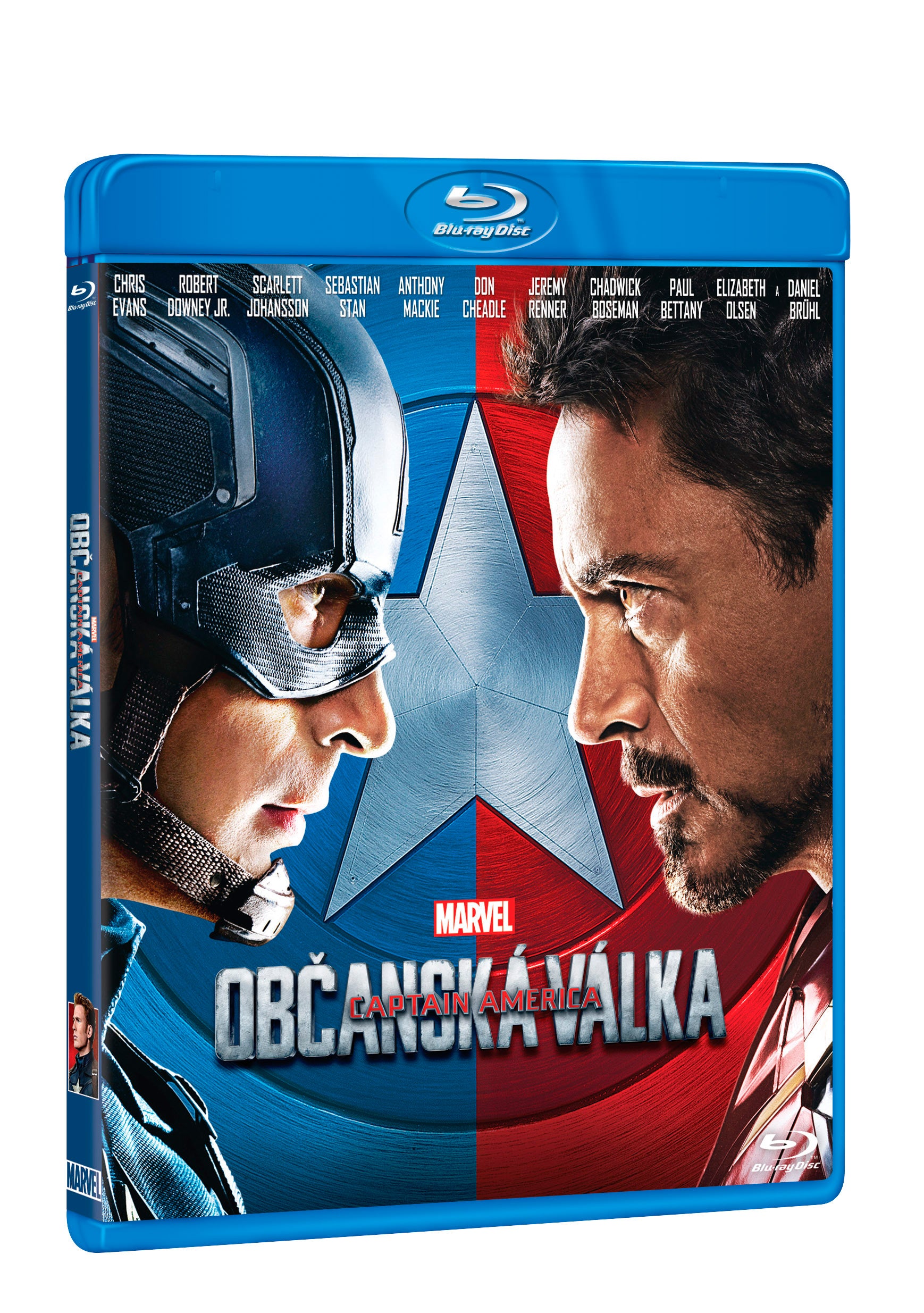 Captain America: Obcanska valka BD / Captain America: Civil War - Czech version