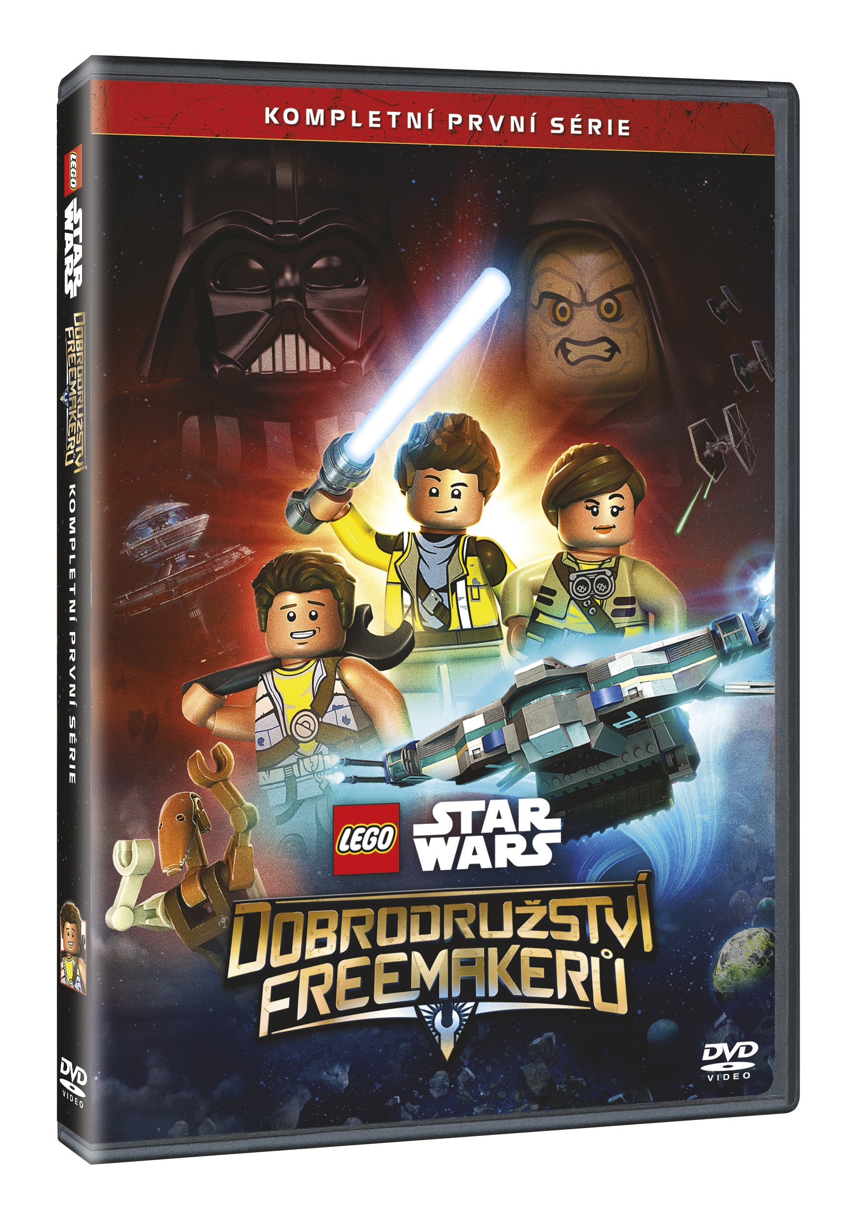 Lego Star Wars: Dobrodruzstvi Freemakeru 1. serie 2DVD / LEGO Star Wars: The Freemaker Adventures