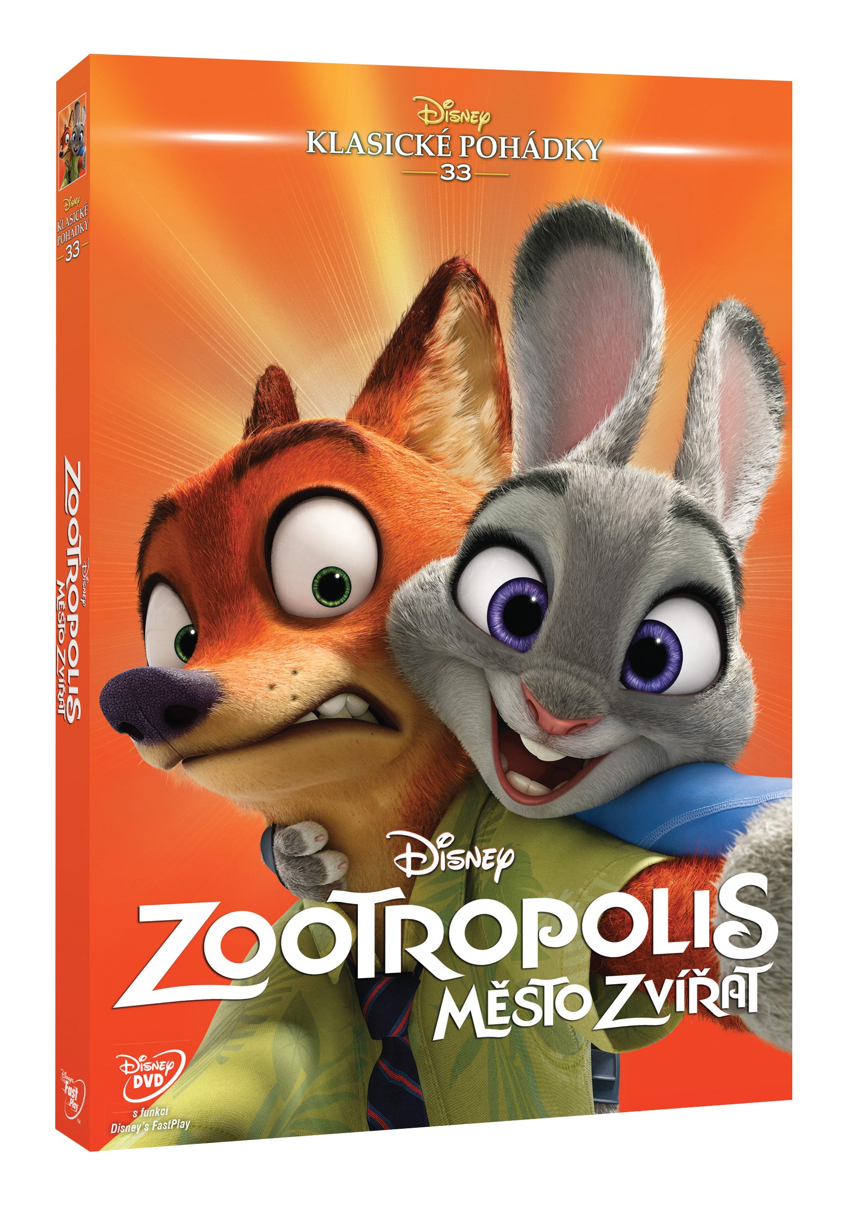 Zootropolis: Mesto zvirat - Edice Disney klasicke pohadky c.33 (Zootropolis)