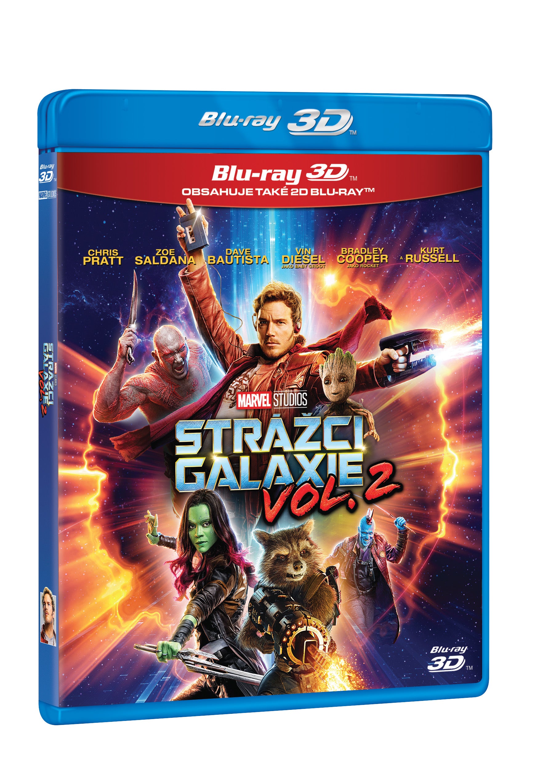 Strazci Galaxie Vol. 2 2BD (3D+2D) / Guardians of the Galaxy Vol. 2 - Czech version