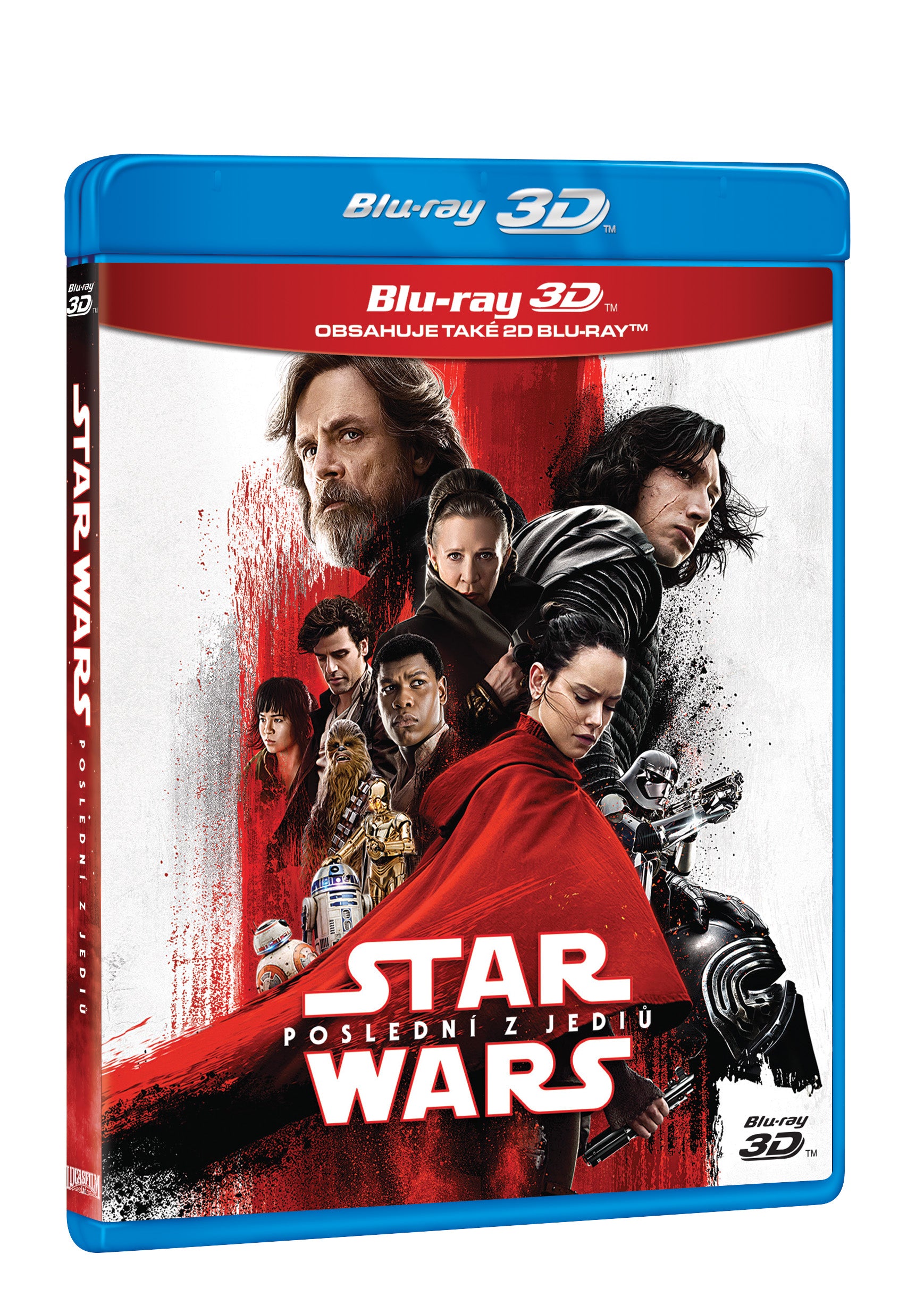 Star Wars: Posledni z Jediu 3BD (3D+2D+bonus disk) / Star Wars: The Last Jedi - Czech version