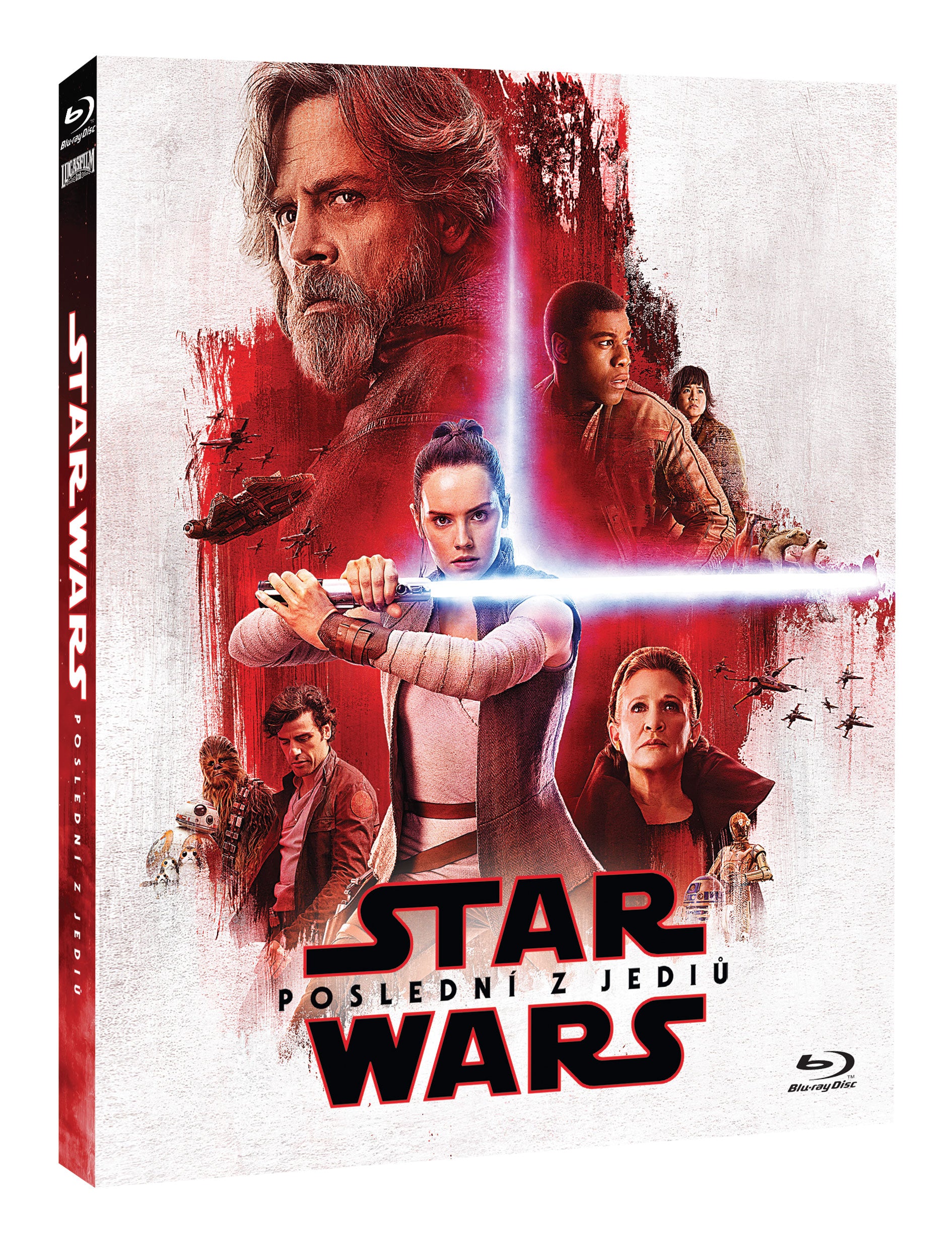 Star Wars: Posledni z Jediu 2BD (2D+bonus disk) - Limitovana edice Odpor BD / Star Wars: The Last Jedi - Limited Edition The Resistance - Czech version