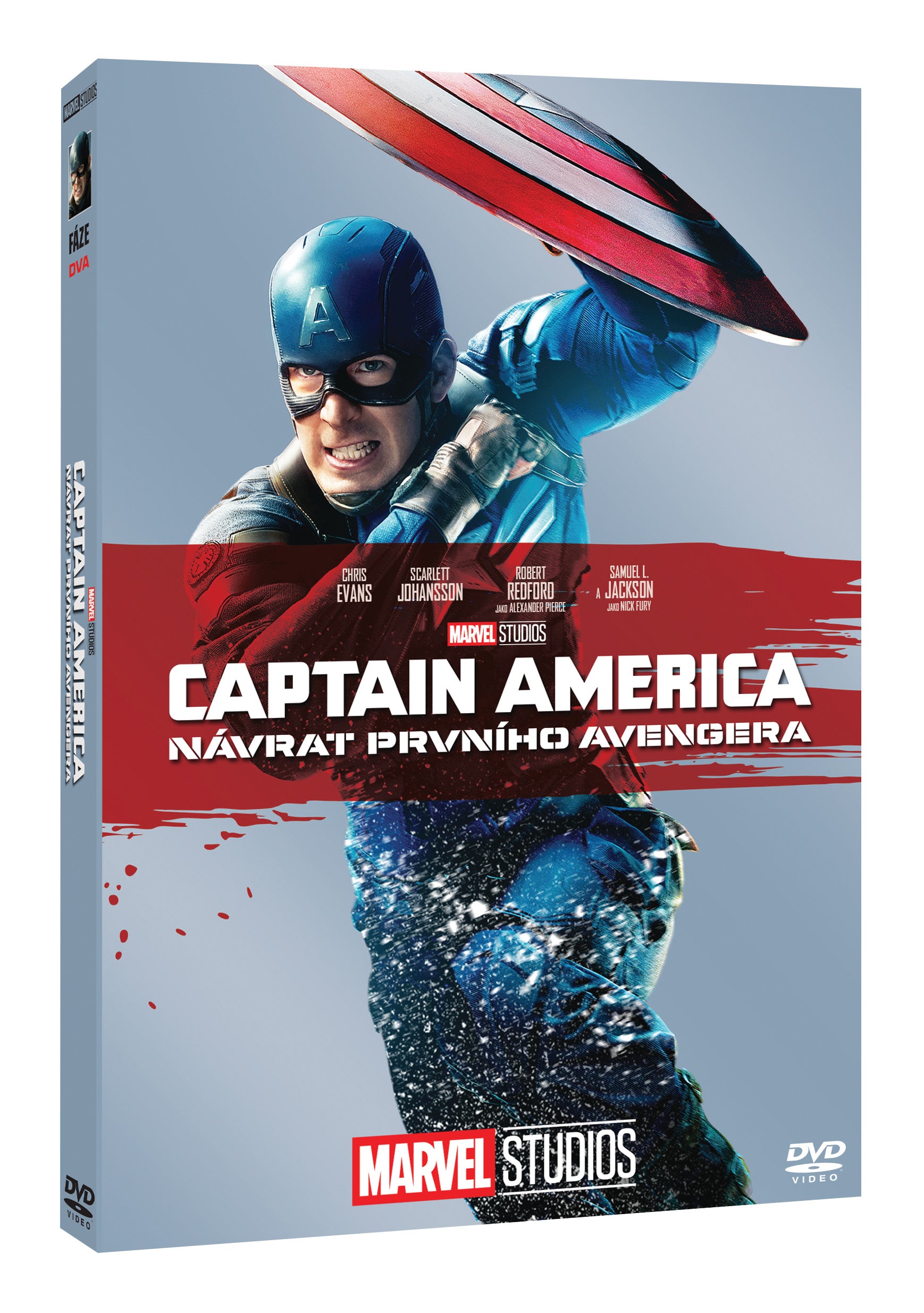 Captain America: Navrat prvniho Avengera DVD - Edice Marvel 10 let / Captain America: The Winter Soldier