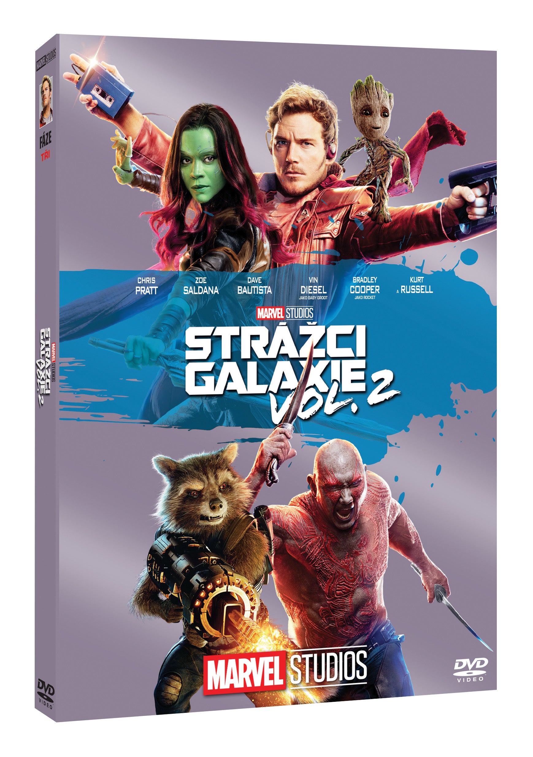 Strazci Galaxie Vol. 2 DVD - Edice Marvel 10 let / Guardians of the Galaxy Vol. 2