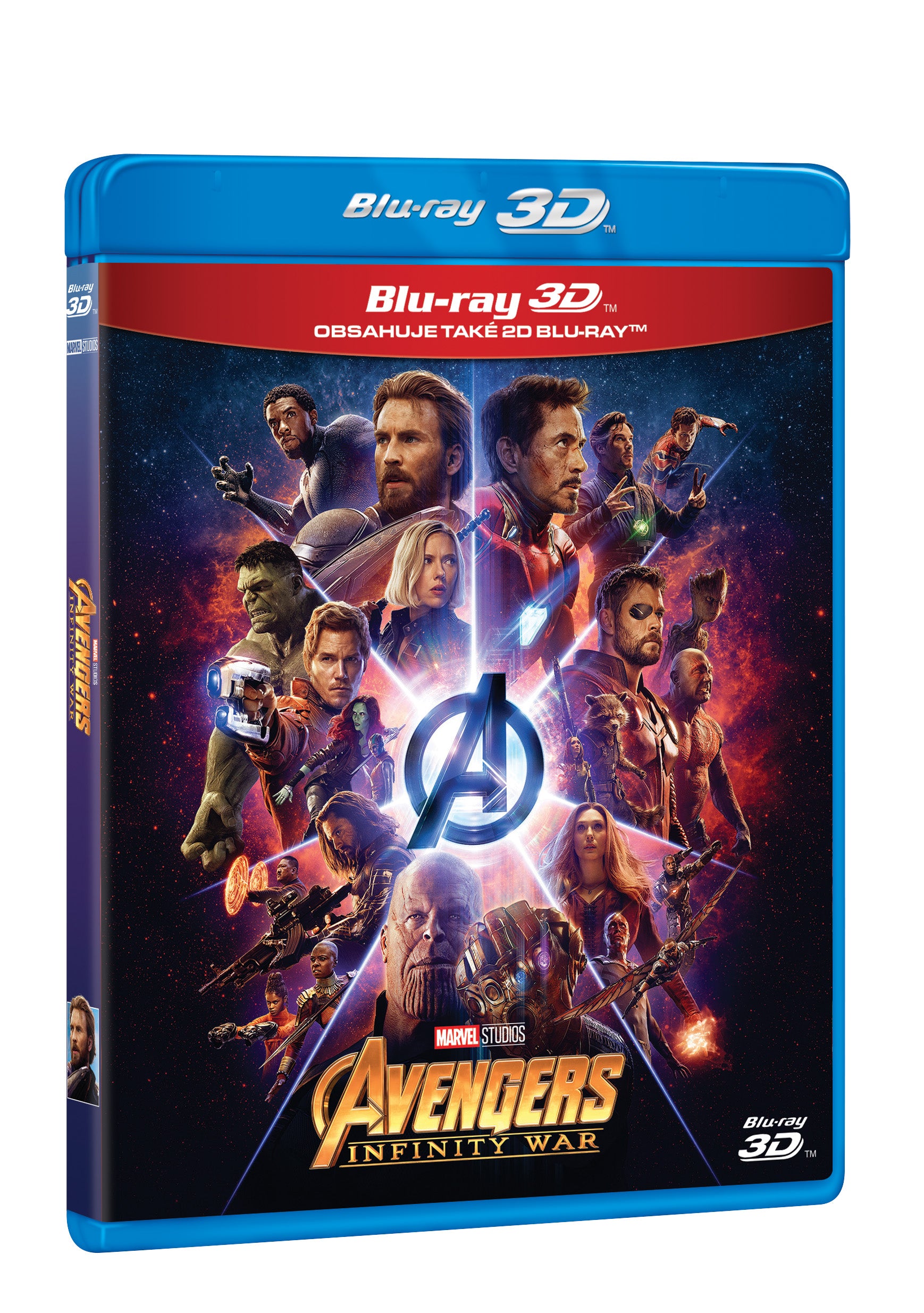 Avengers: Infinity War 2BD (3D+2D) / Avengers: Infinity War - Czech version