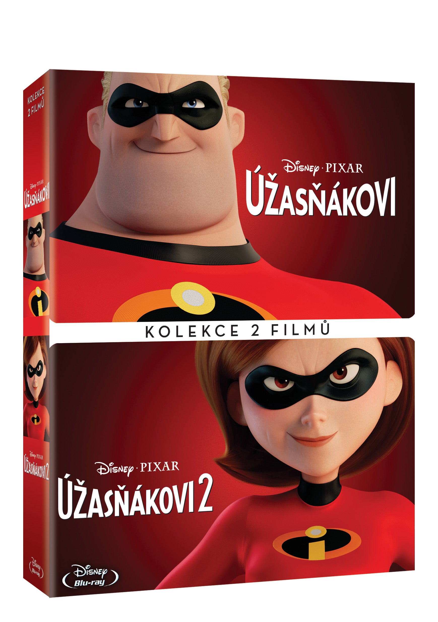 Uzasnakovi kolekce 1.+2. 2BD / Incredibles 2-movie pack - Czech version