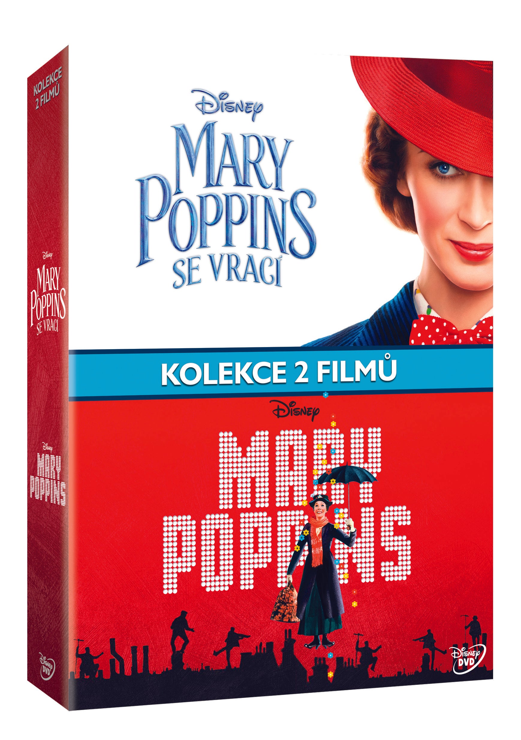 Mary Poppins kolekce 3DVD / (Mary Poppins (1964) + Mary Poppins Returns (2018)) DVD