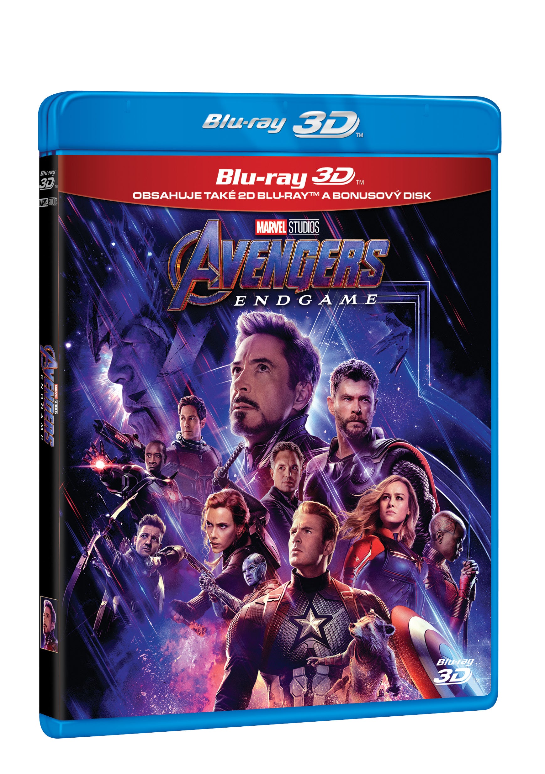 Avengers: Endgame 3BD (3D+2D+bonus disk) / Avengers: Endgame - Czech version