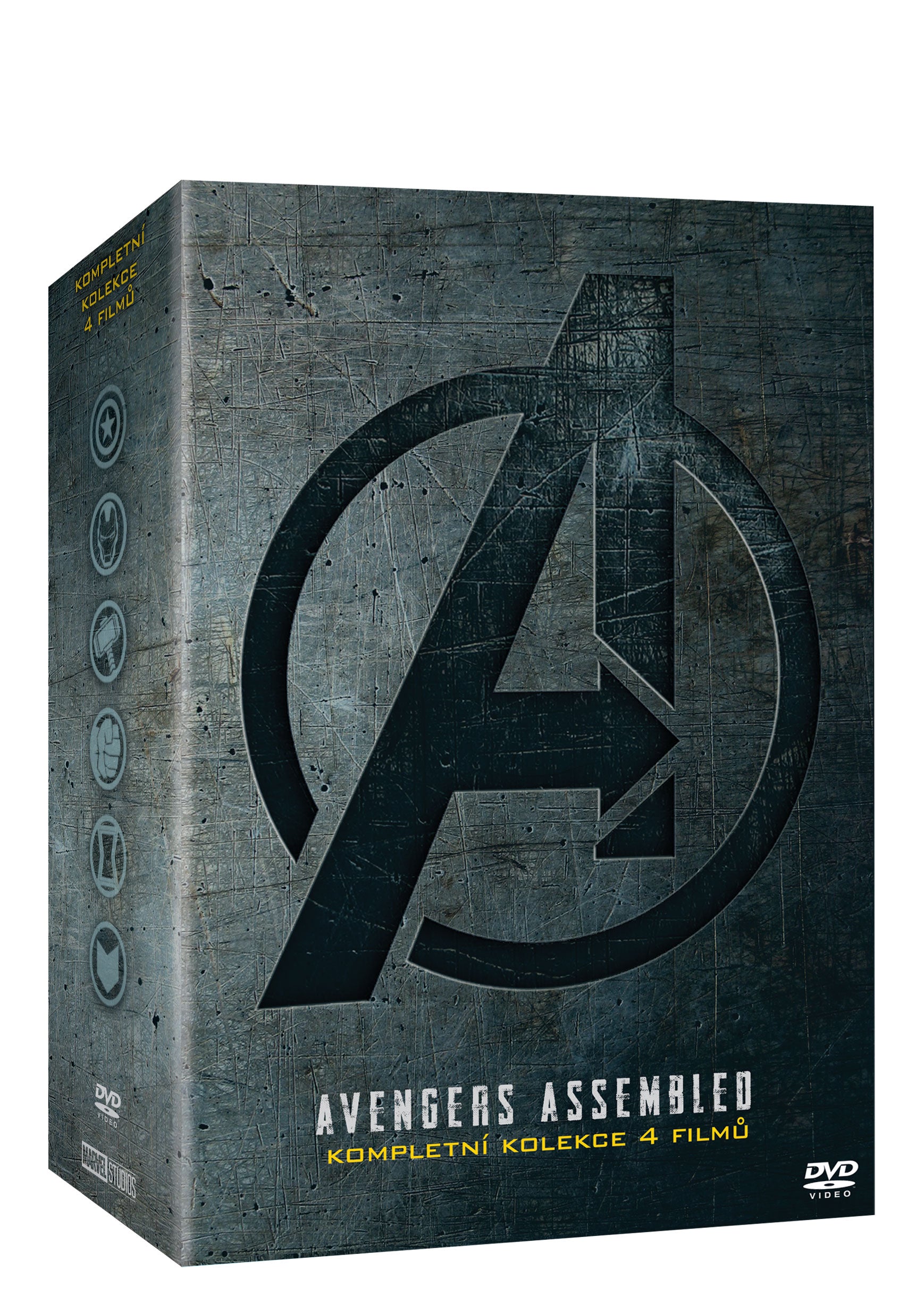 Avengers kolekce 1.-4. 4DVD / Avengers 4-movie pack