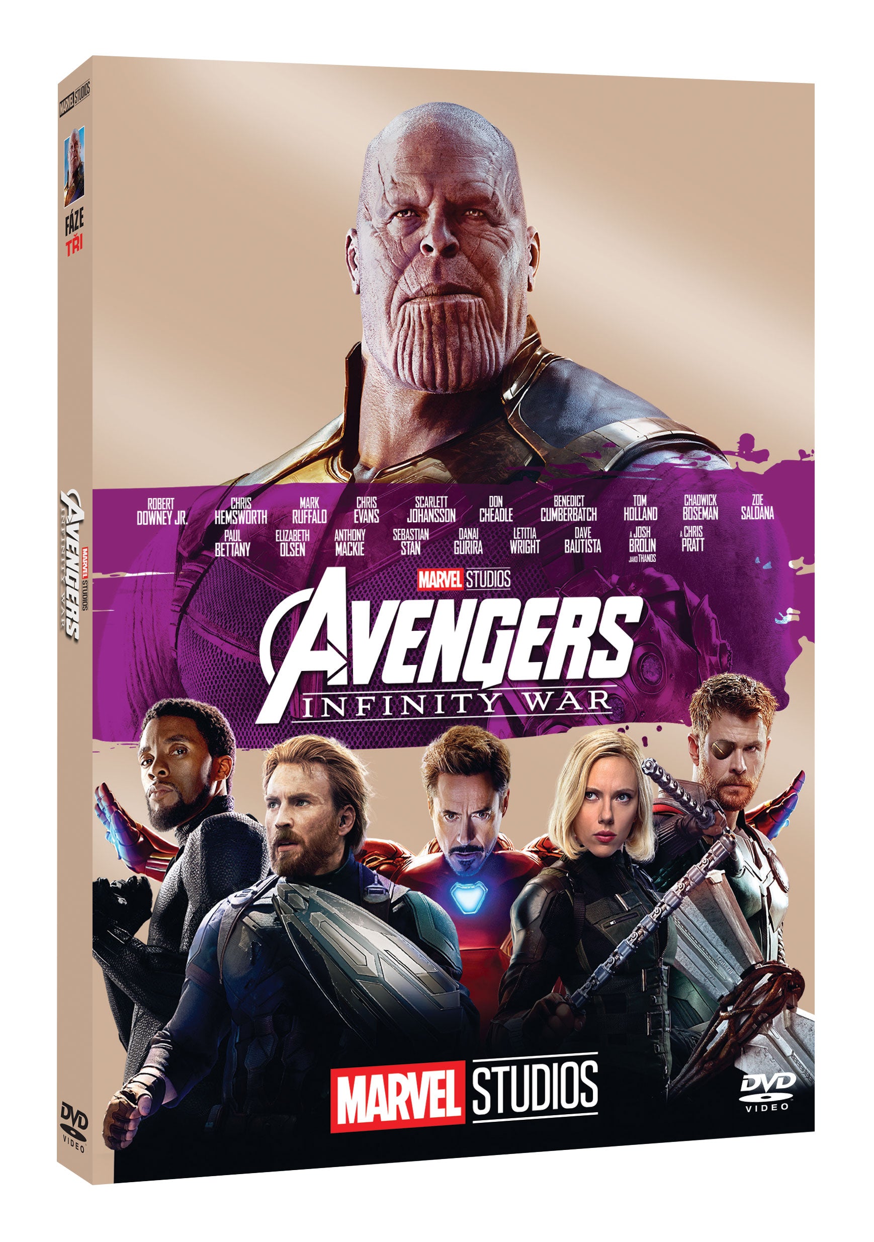 Avengers: Infinity War DVD - Edice Marvel 10 let / Avengers: Infinity War